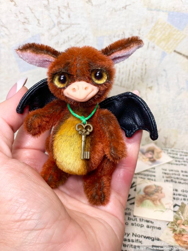 Дракончик Дэйв — Авторские мишки Тедди и друзья: фото