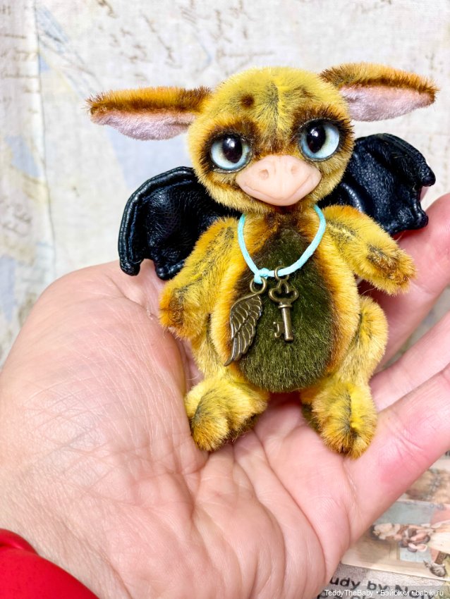 Дракончик Мася — Авторские мишки Тедди и друзья: фото