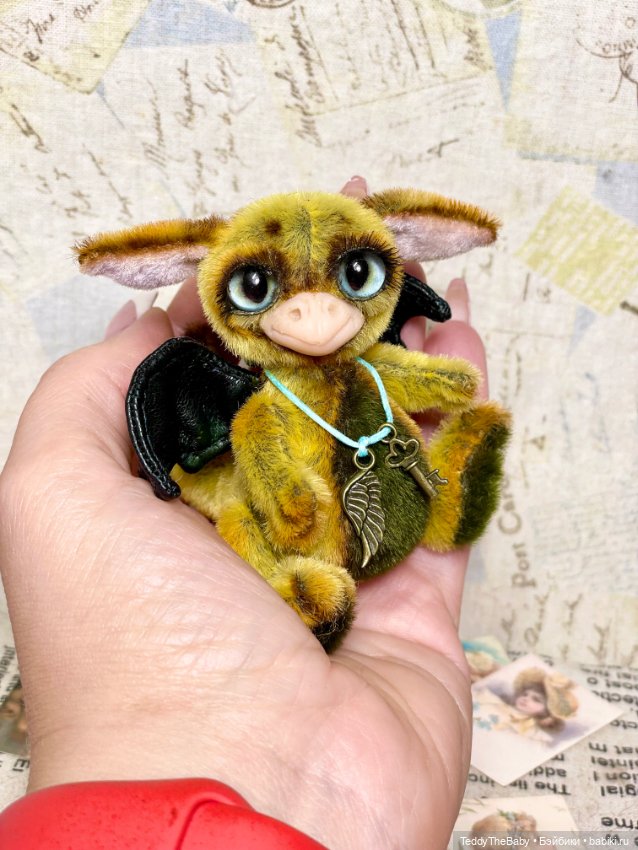 Дракончик Мася — Авторские мишки Тедди и друзья: фото