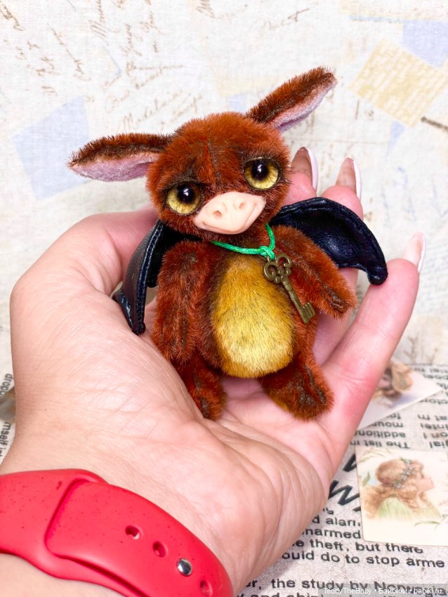 Дракончик Дэйв — Авторские мишки Тедди и друзья: фото (фото 4)