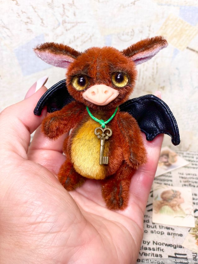 Дракончик Дэйв — Авторские мишки Тедди и друзья: фото