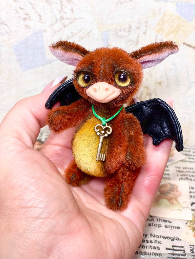 Дракончик Дэйв — Авторские мишки Тедди и друзья: фото