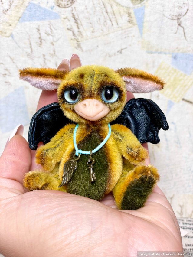 Дракончик Мася — Авторские мишки Тедди и друзья: фото