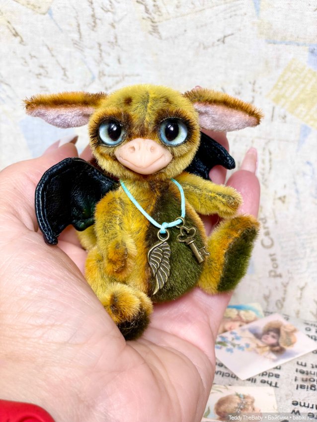 Дракончик Мася — Авторские мишки Тедди и друзья: фото