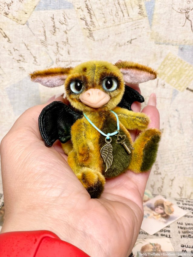 Дракончик Мася — Авторские мишки Тедди и друзья: фото