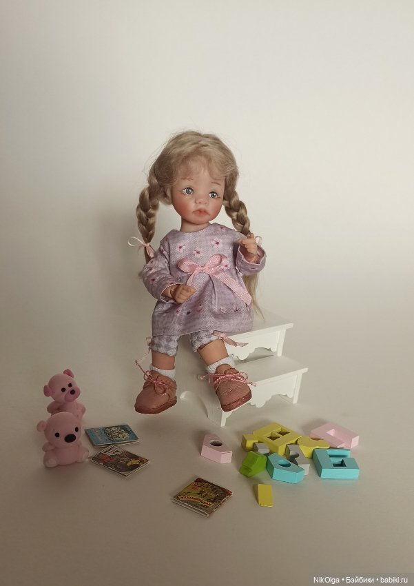 Маленькая Булочка — Авторские шарнирные куклы своими руками: лепка (фото 3)