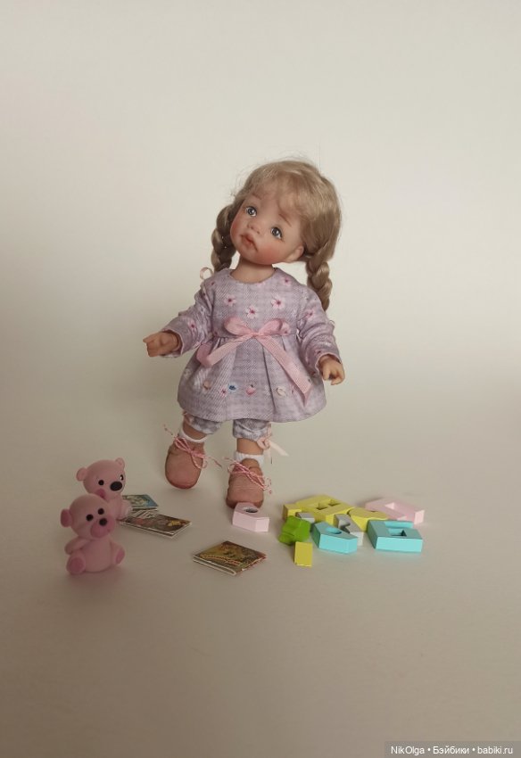 Маленькая Булочка — Авторские шарнирные куклы своими руками: лепка (фото 8)