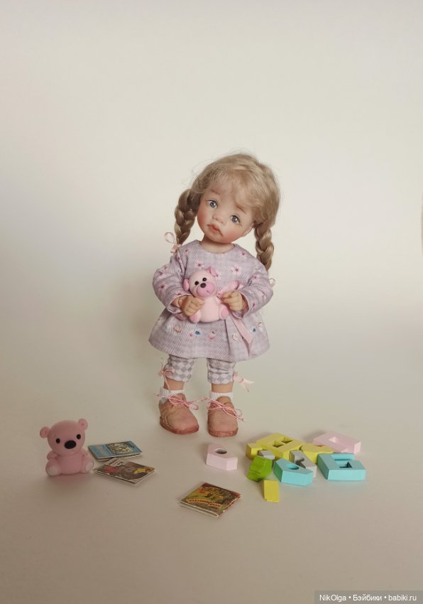 Маленькая Булочка — Авторские шарнирные куклы своими руками: лепка (фото 2)