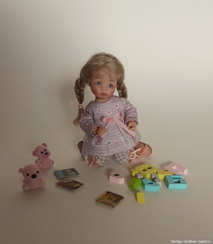 Маленькая Булочка — Авторские шарнирные куклы своими руками: лепка (фото 4)