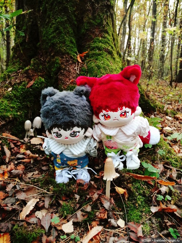 Рыжик и волчонок — Мягкие игровые и текстильные куклы: тряпичные