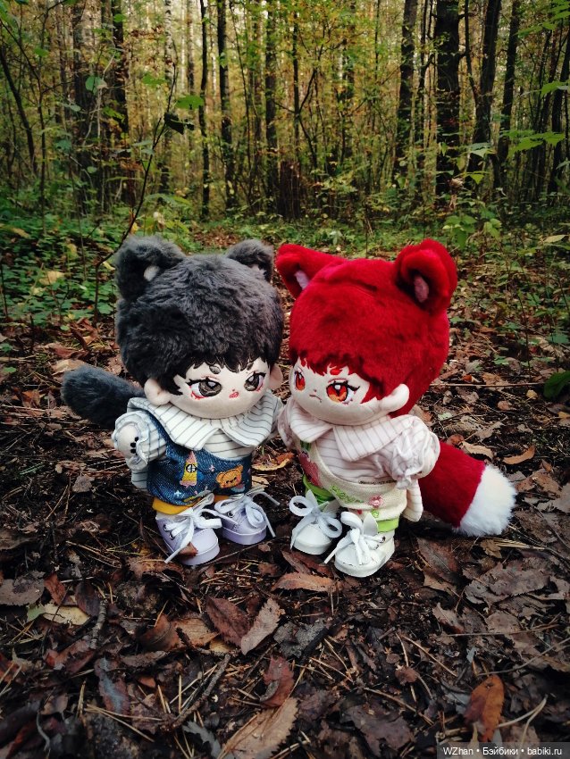 Рыжик и волчонок — Мягкие игровые и текстильные куклы: тряпичные (фото 3)