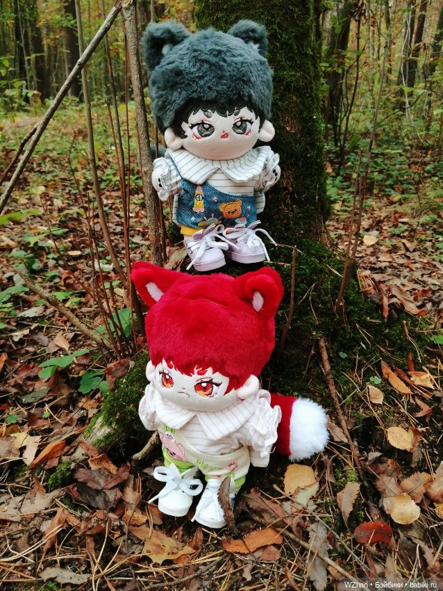 Рыжик и волчонок — Мягкие игровые и текстильные куклы: тряпичные (фото 4)