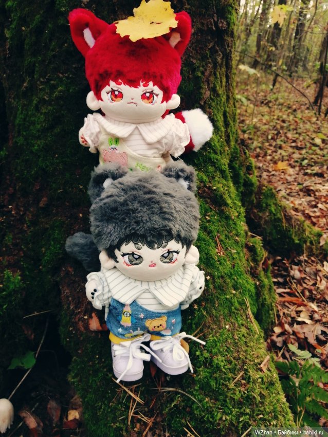 Рыжик и волчонок — Мягкие игровые и текстильные куклы: тряпичные (фото 2)