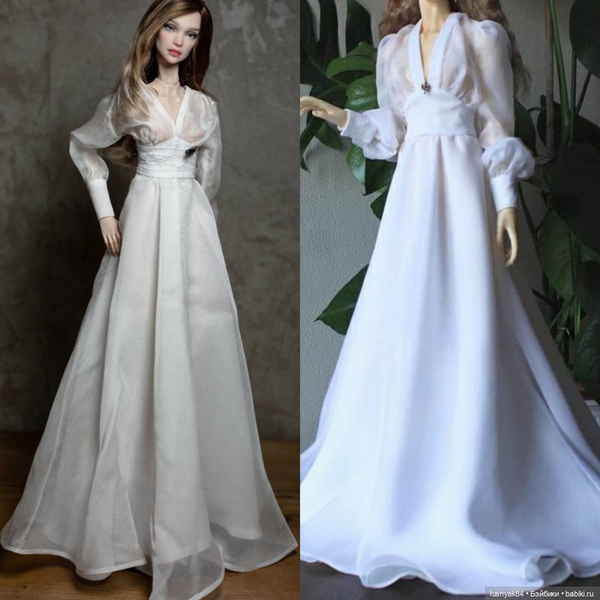 Клоны нарядов — Одежда и обувь для кукол своими руками: фото (фото 9)