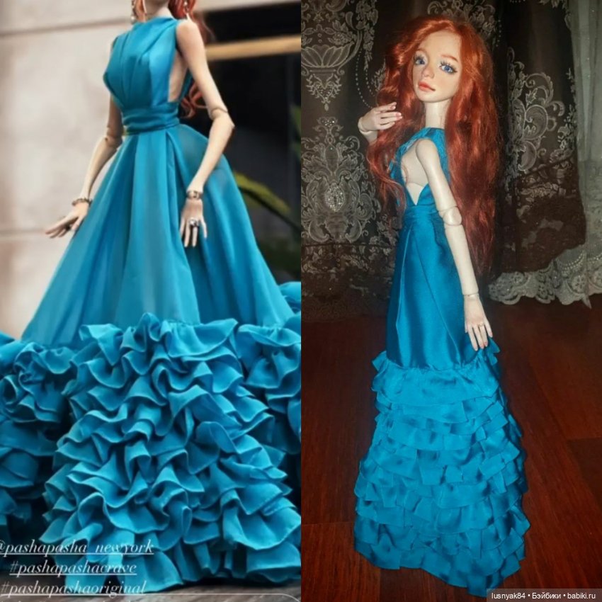 Клоны нарядов — Одежда и обувь для кукол своими руками: фото (фото 3)