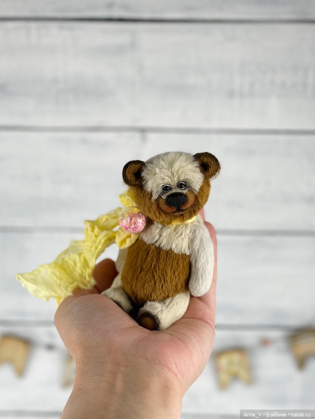 Тедди мишка Фидо — Авторские мишки Тедди и друзья: фото (фото 3)