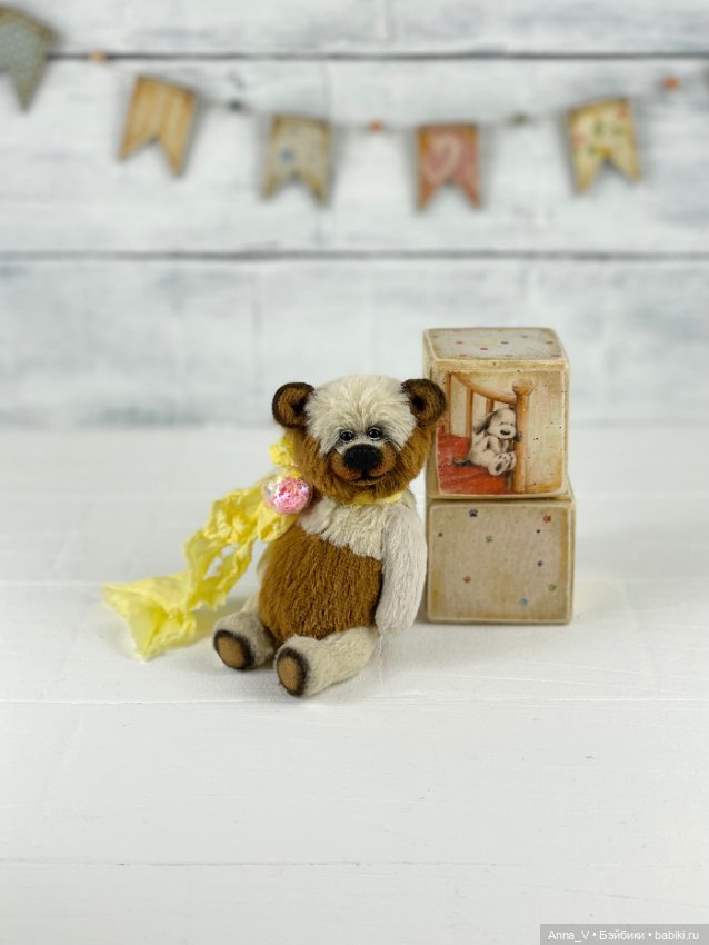 Тедди мишка Фидо — Авторские мишки Тедди и друзья: фото (фото 4)