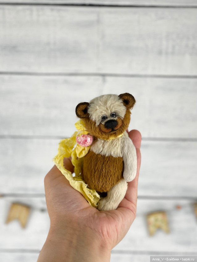 Тедди мишка Фидо — Авторские мишки Тедди и друзья: фото (фото 2)