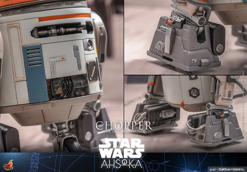 Hot Toys фигурка дроида C1-10P по сериалу «Асока» (фото 8)