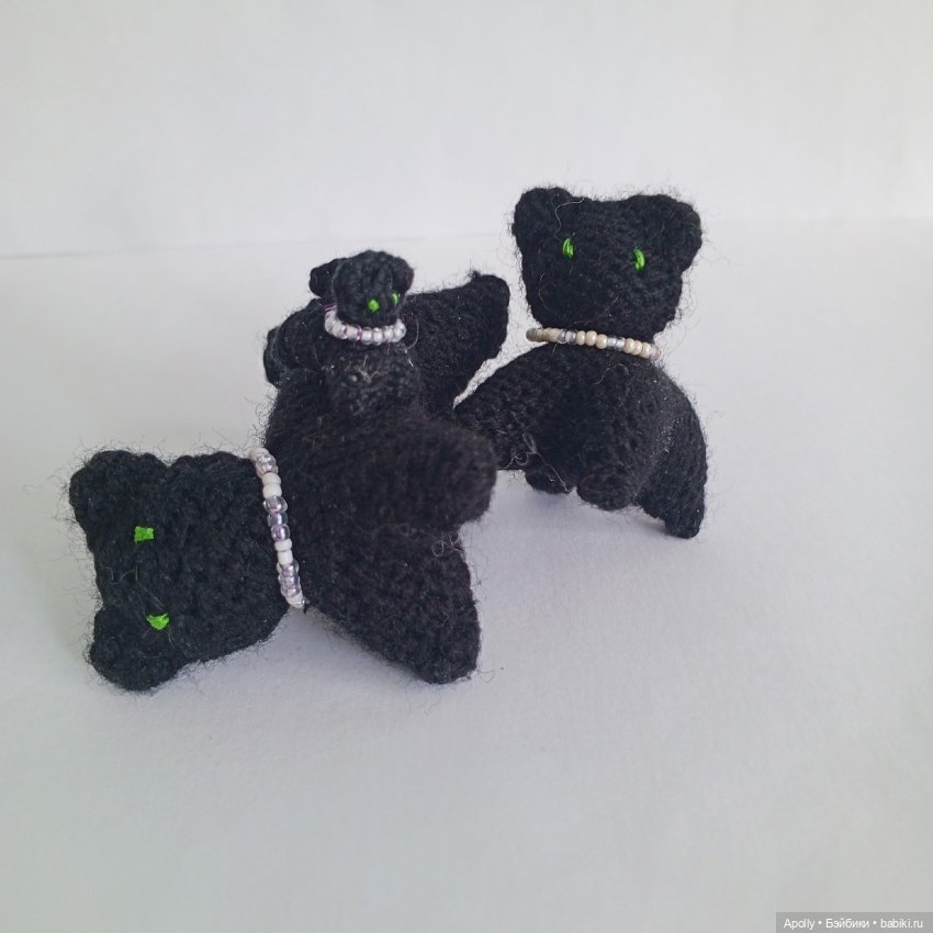 Котики Кристины — Вязаные игрушки и амигуруми: крючком (фото 4)