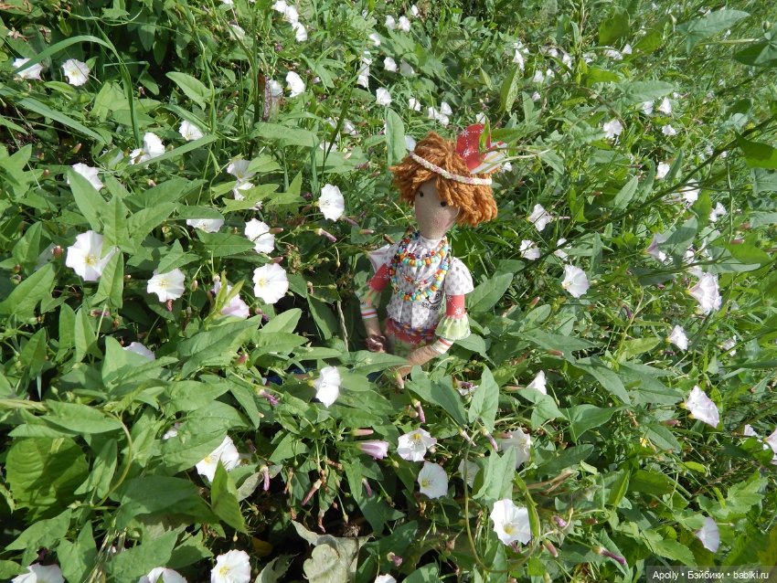 Табаки в лесу — Авторские текстильные куклы: Вальдорфские