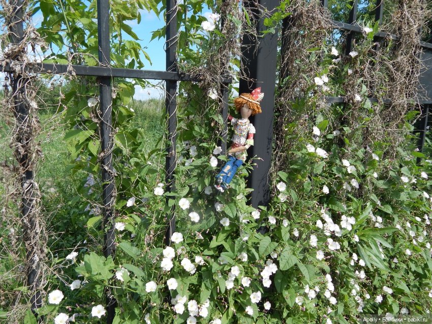 Табаки в лесу — Авторские текстильные куклы: Вальдорфские (фото 10)