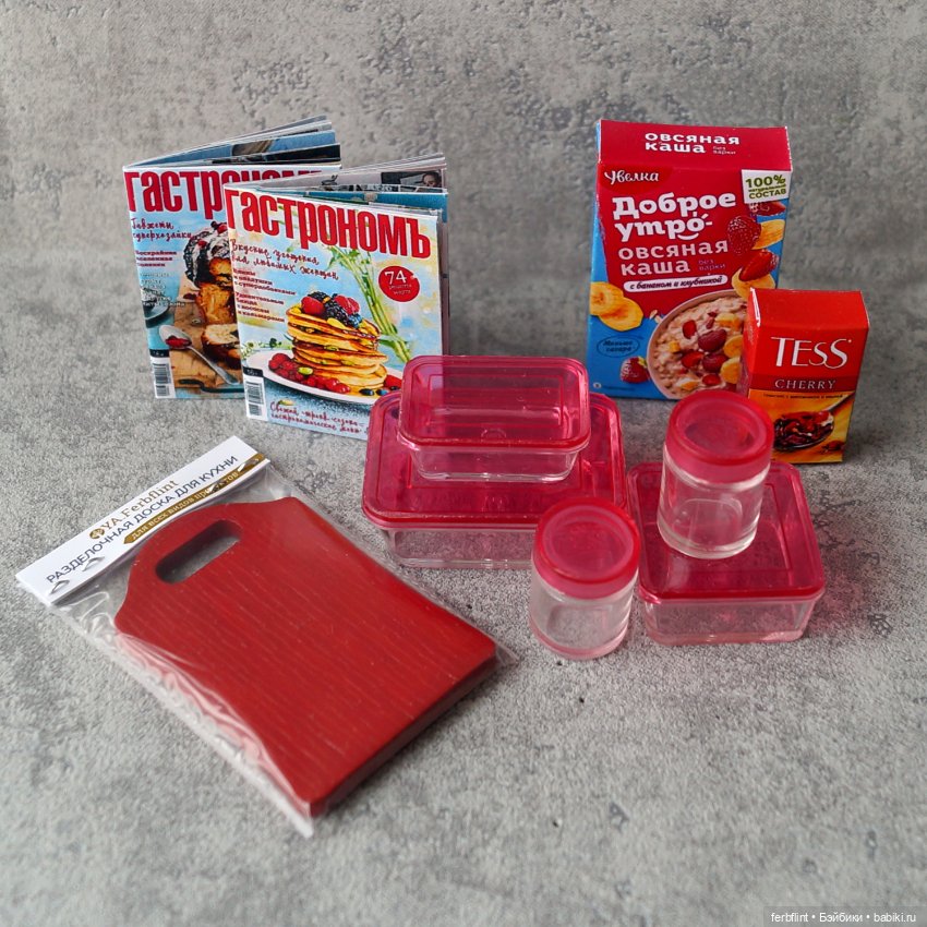 Кухонные радости — Кукольная миниатюра своими руками: еда