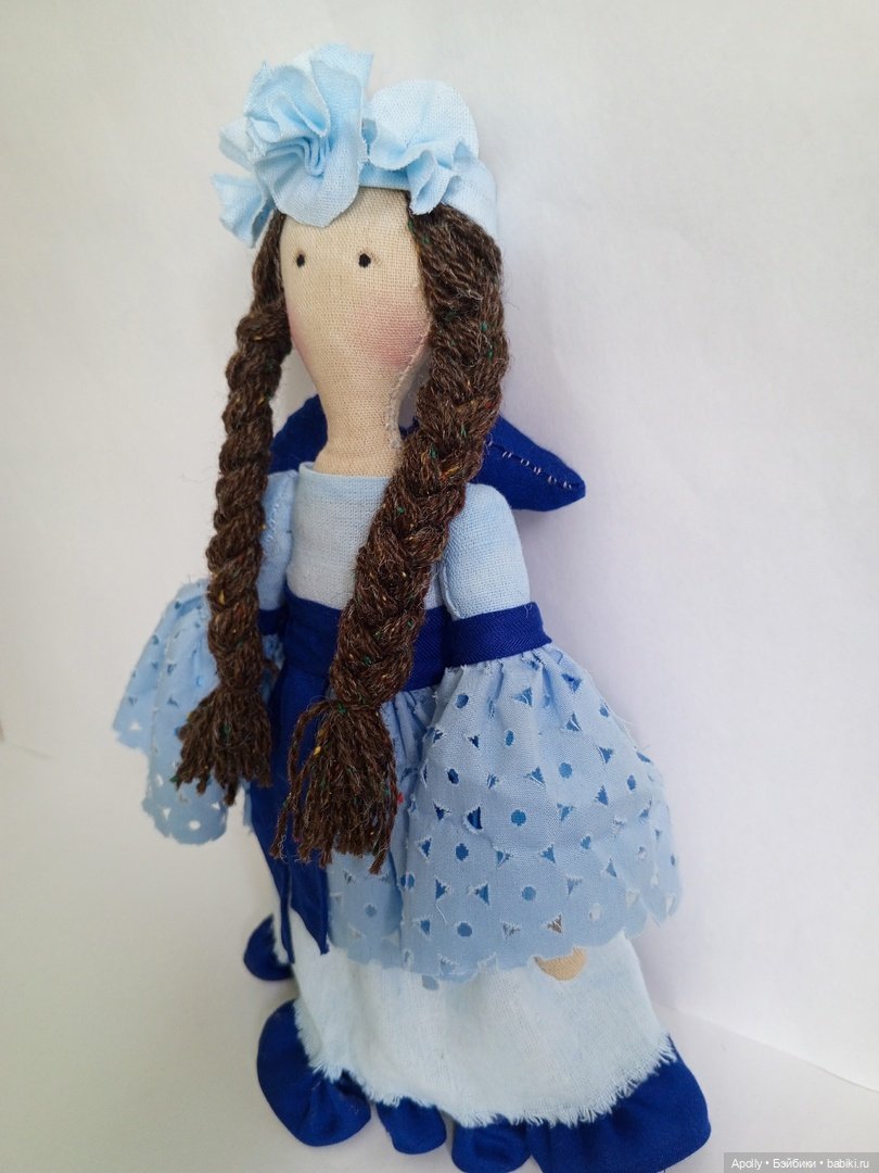 Портретная кукла Софья — Авторские текстильные куклы: Вальдорфские (фото 6)