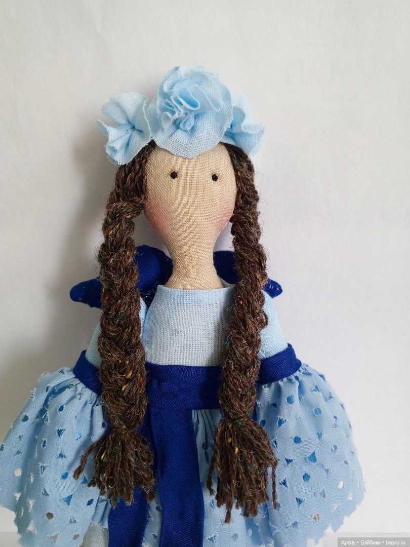 Портретная кукла Софья — Авторские текстильные куклы: Вальдорфские (фото 9)