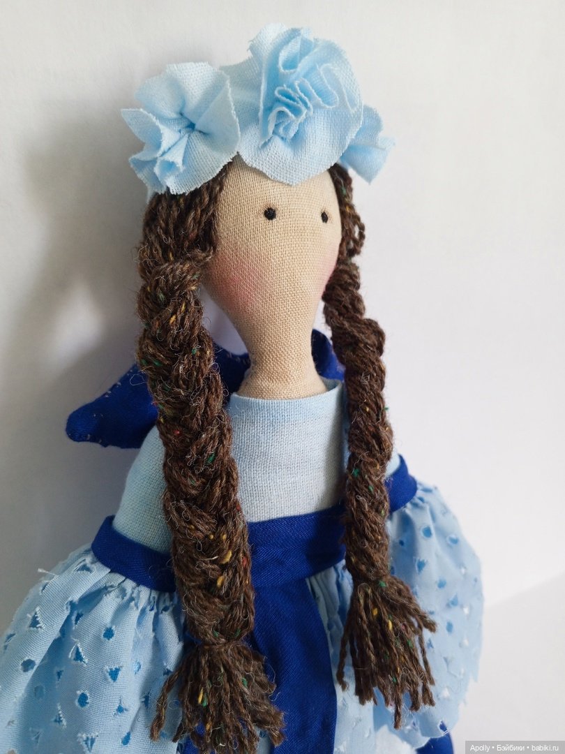 Портретная кукла Софья — Авторские текстильные куклы: Вальдорфские (фото 2)