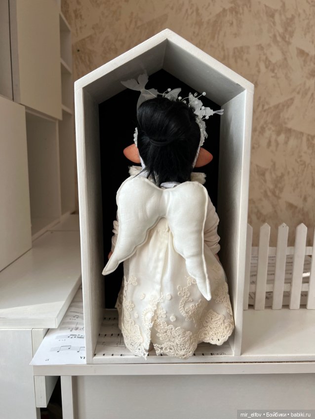 Ангелы Ч/Б — Авторские шарнирные куклы своими руками: лепка