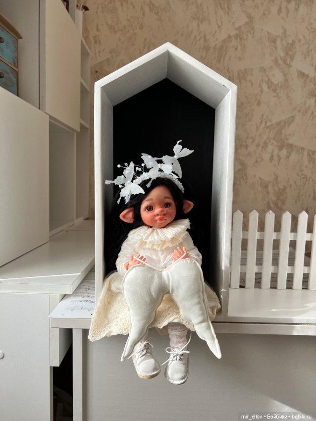 Ангелы Ч/Б — Авторские шарнирные куклы своими руками: лепка (фото 4)