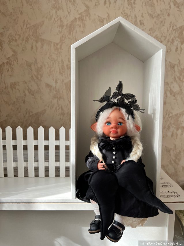 Ангелы Ч/Б — Авторские шарнирные куклы своими руками: лепка (фото 3)
