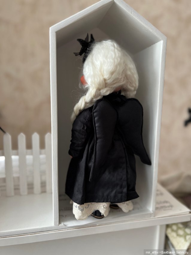Ангелы Ч/Б — Авторские шарнирные куклы своими руками: лепка (фото 6)