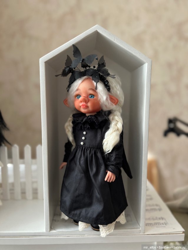 Ангелы Ч/Б — Авторские шарнирные куклы своими руками: лепка (фото 5)