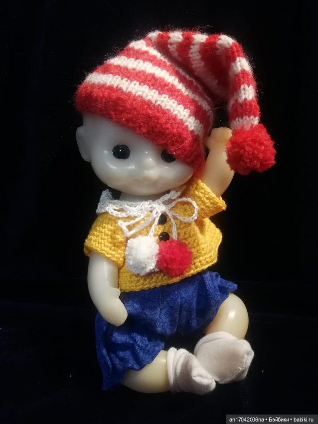 Петенька Буратино — Советские винтажные куклы (СССР): Ленигрушка (фото 3)