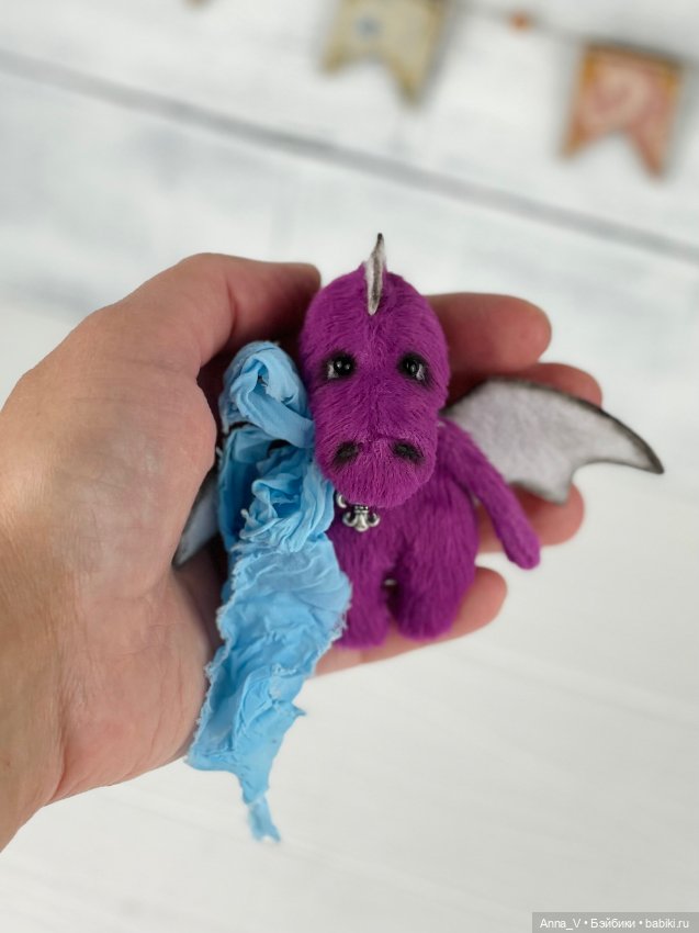 Мини дракоша — Авторские мишки Тедди и друзья: фото