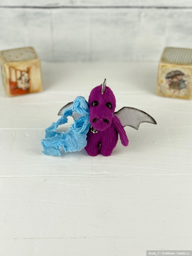 Мини дракоша — Авторские мишки Тедди и друзья: фото (фото 3)