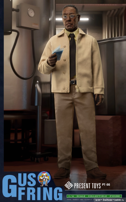 Present Toys фигурка Густаво Фринга по сериалу «Во все тяжкие» (фото 8)