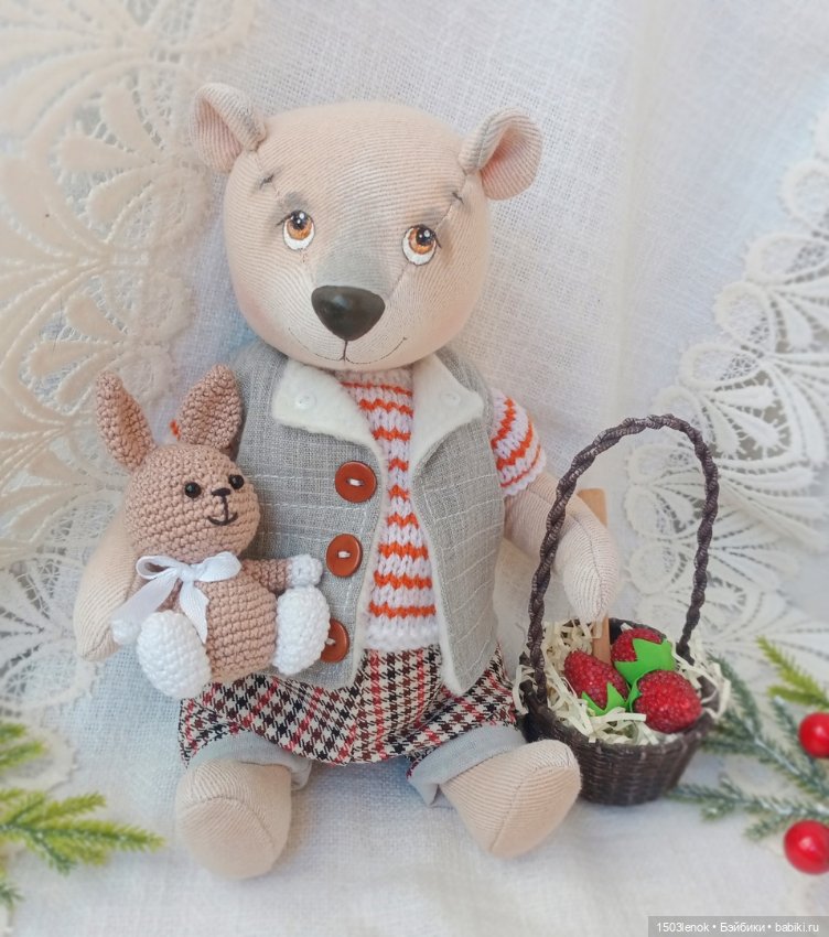 Платоша — Авторские мишки Тедди и друзья: фото