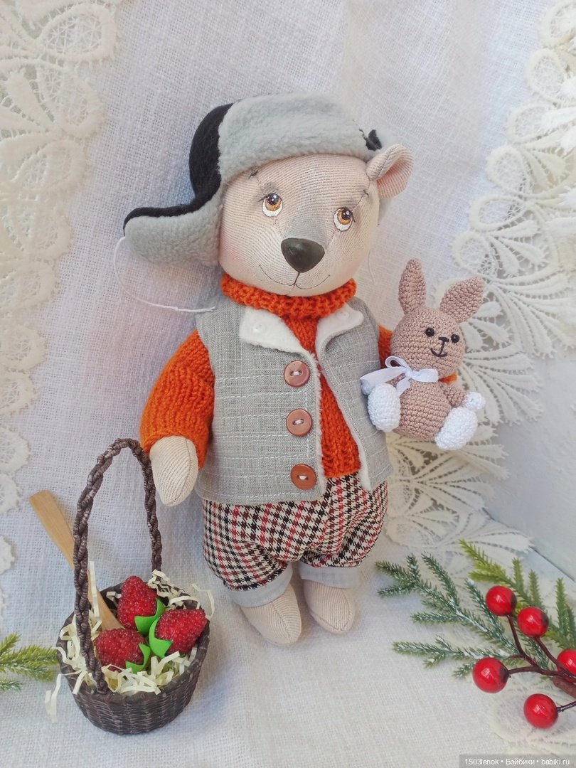 Платоша — Авторские мишки Тедди и друзья: фото (фото 2)