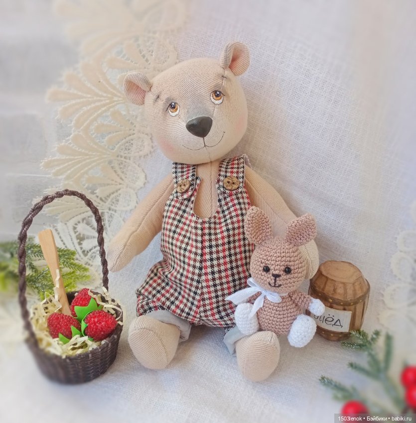 Платоша — Авторские мишки Тедди и друзья: фото (фото 9)