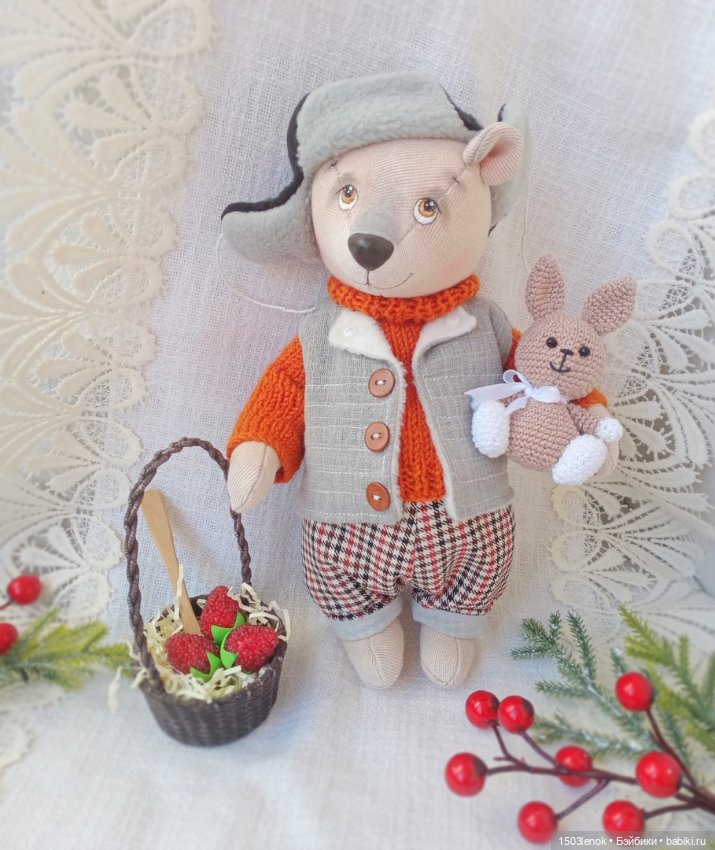 Платоша — Авторские мишки Тедди и друзья: фото