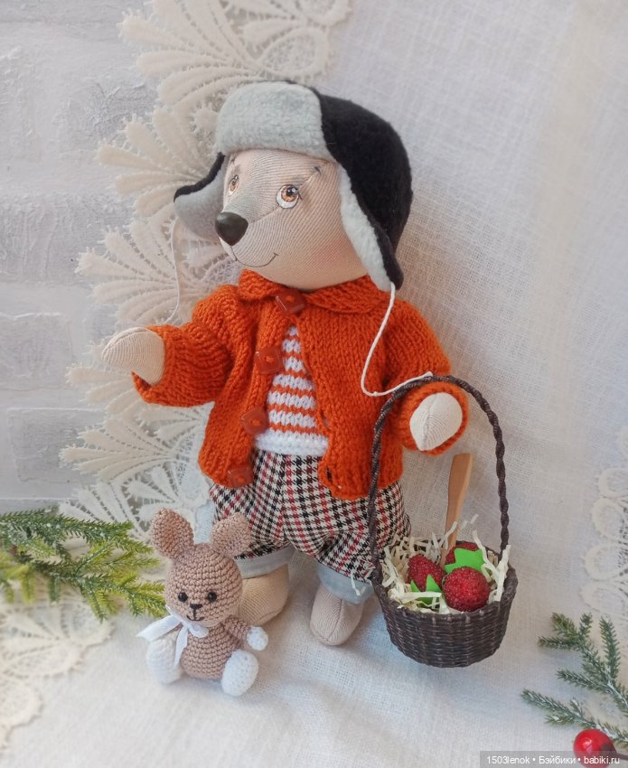 Платоша — Авторские мишки Тедди и друзья: фото