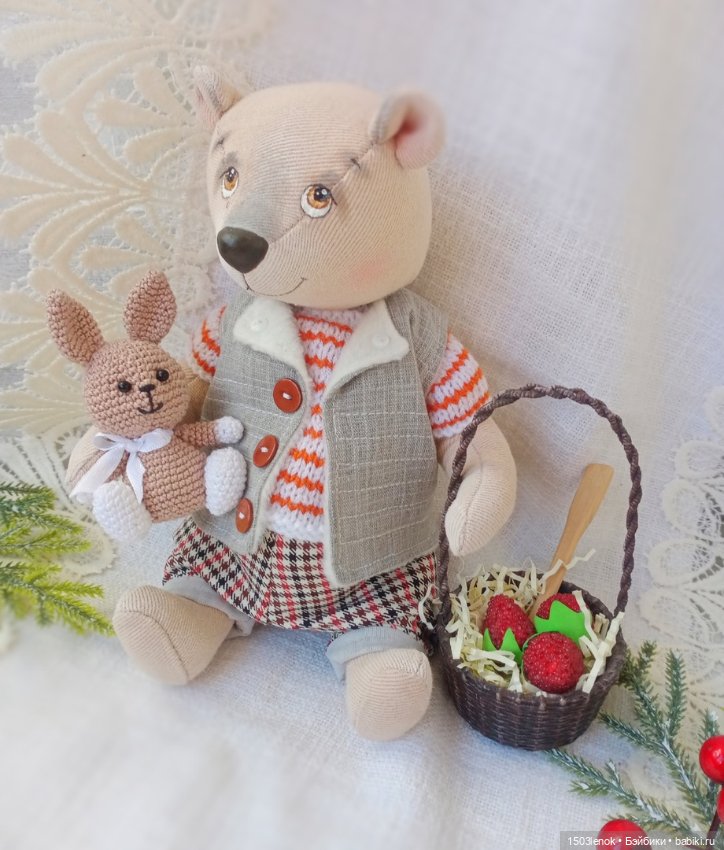 Платоша — Авторские мишки Тедди и друзья: фото