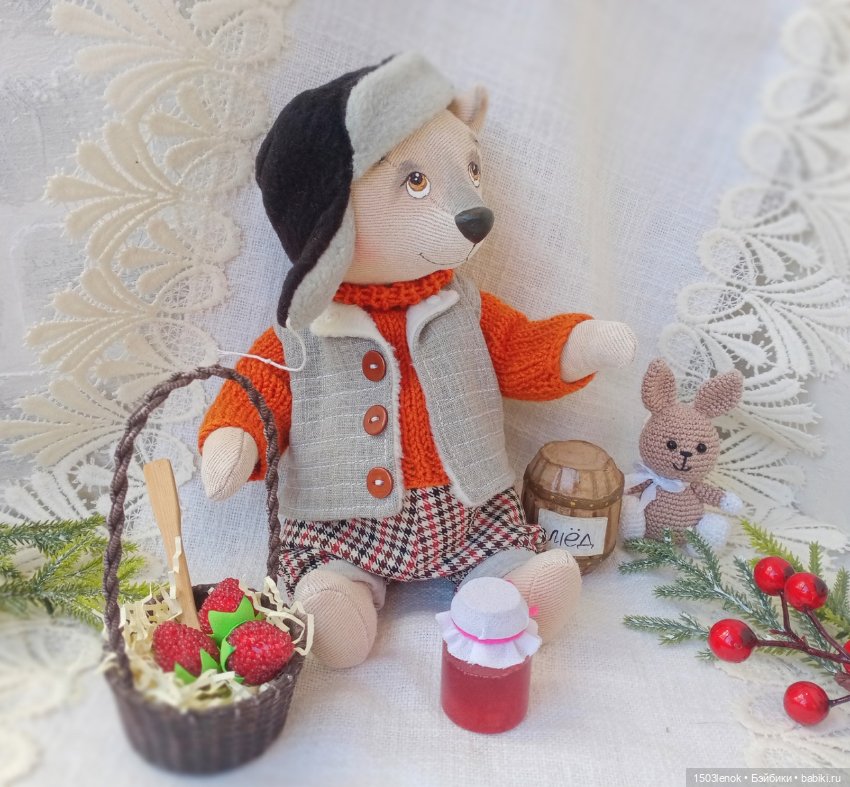 Платоша — Авторские мишки Тедди и друзья: фото (фото 7)