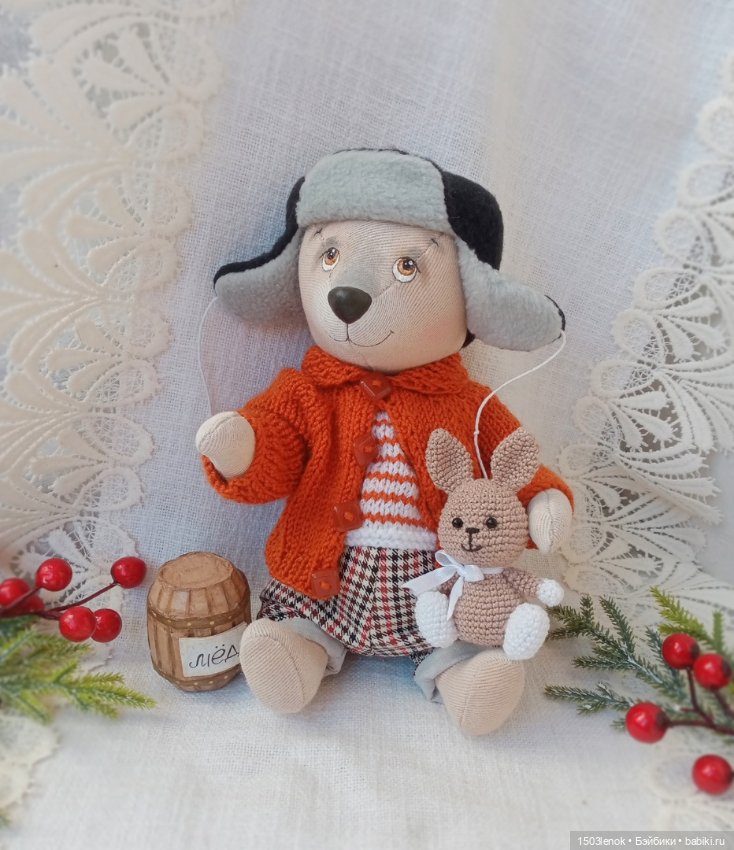 Платоша — Авторские мишки Тедди и друзья: фото