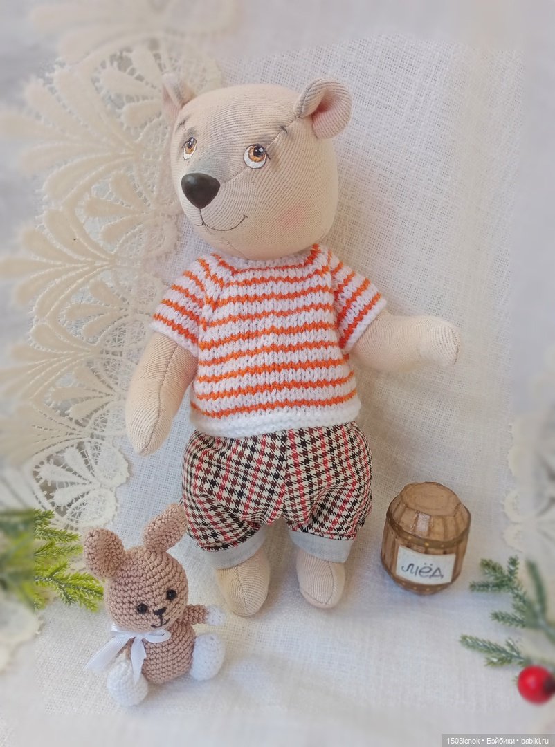 Платоша — Авторские мишки Тедди и друзья: фото (фото 10)