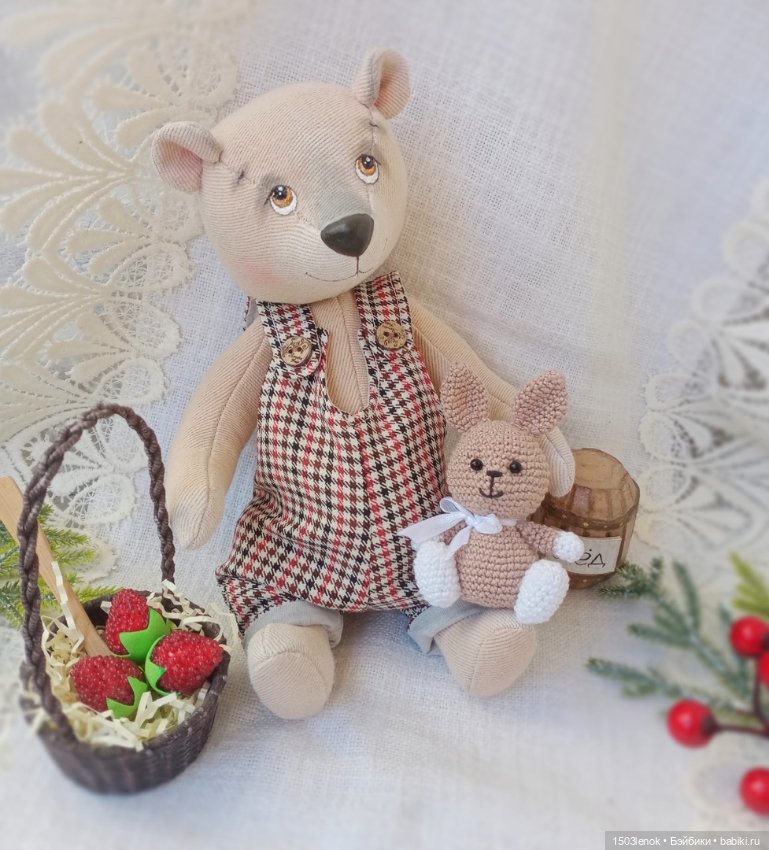 Платоша — Авторские мишки Тедди и друзья: фото (фото 8)