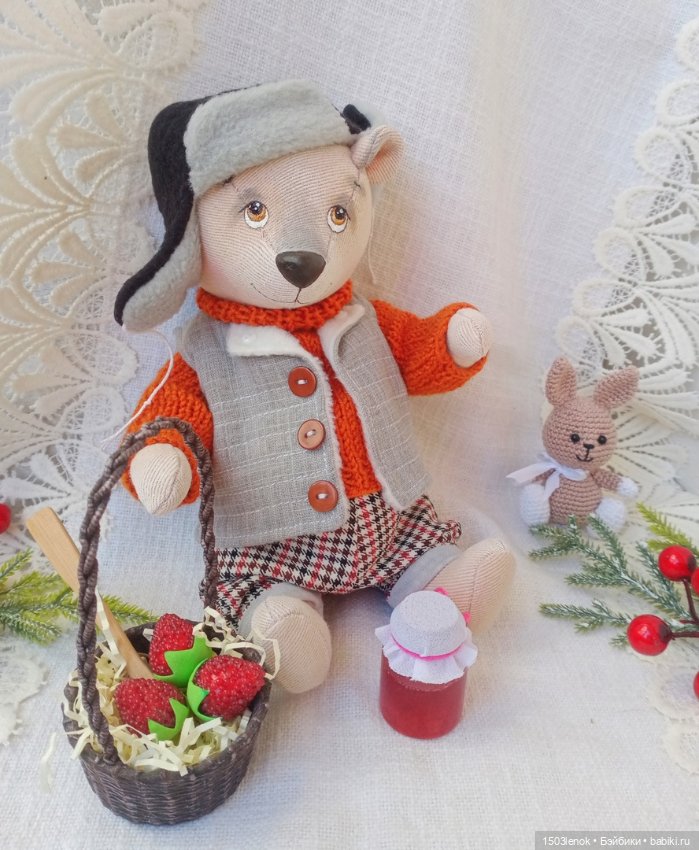 Платоша — Авторские мишки Тедди и друзья: фото (фото 5)